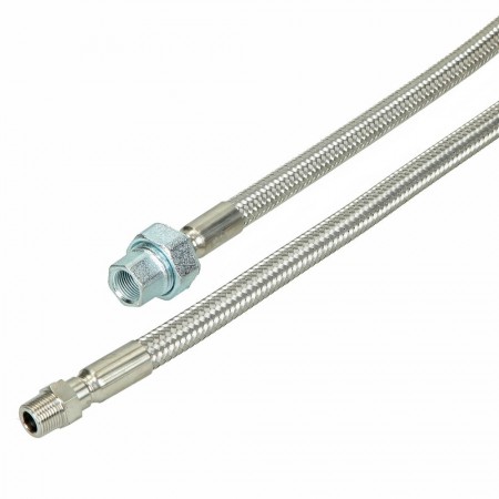 Flexible Gas Hose Stainless Steel 3/8"